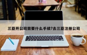 三亚开公司需要什么手续?去三亚注册公司